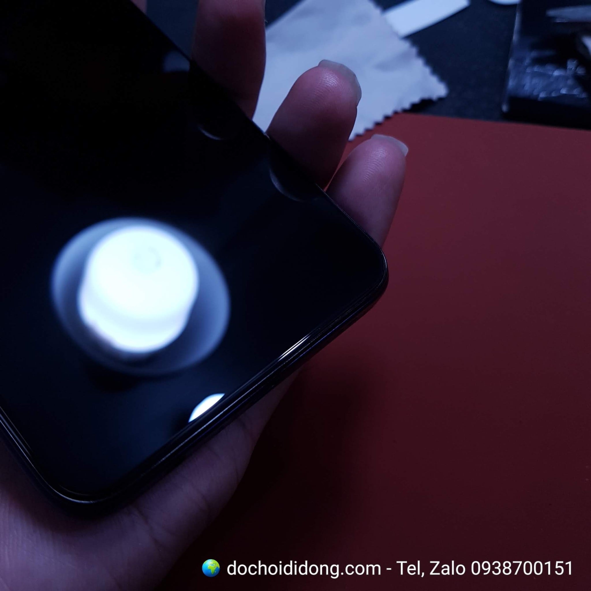 Dán cường lực chống nhìn trộm Oppo F11 Pro Zacase Anti Spy full màn hình