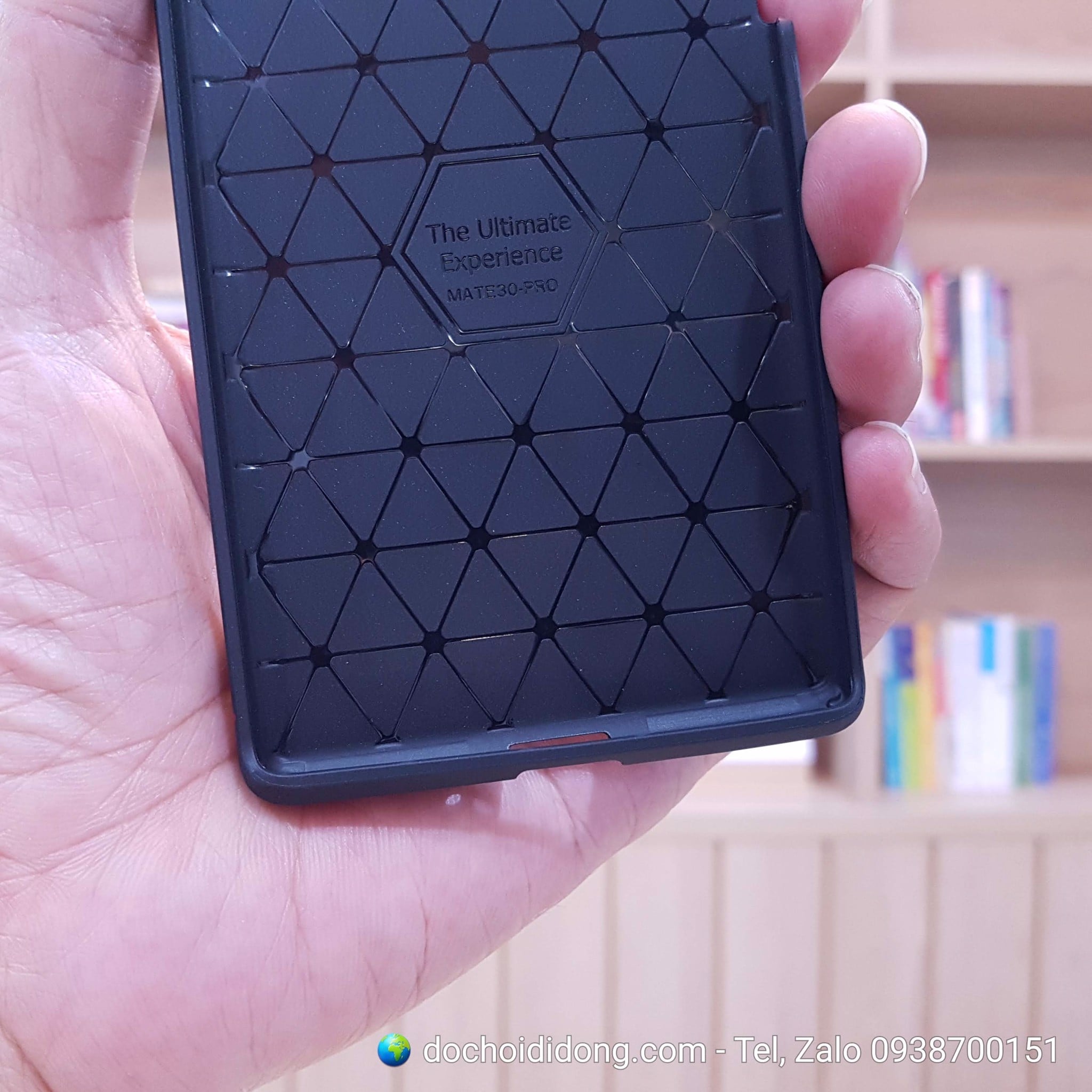 Ốp lưng Huawei Mate 30 Pro Likgus dẻo sọc kim loại chống sốc