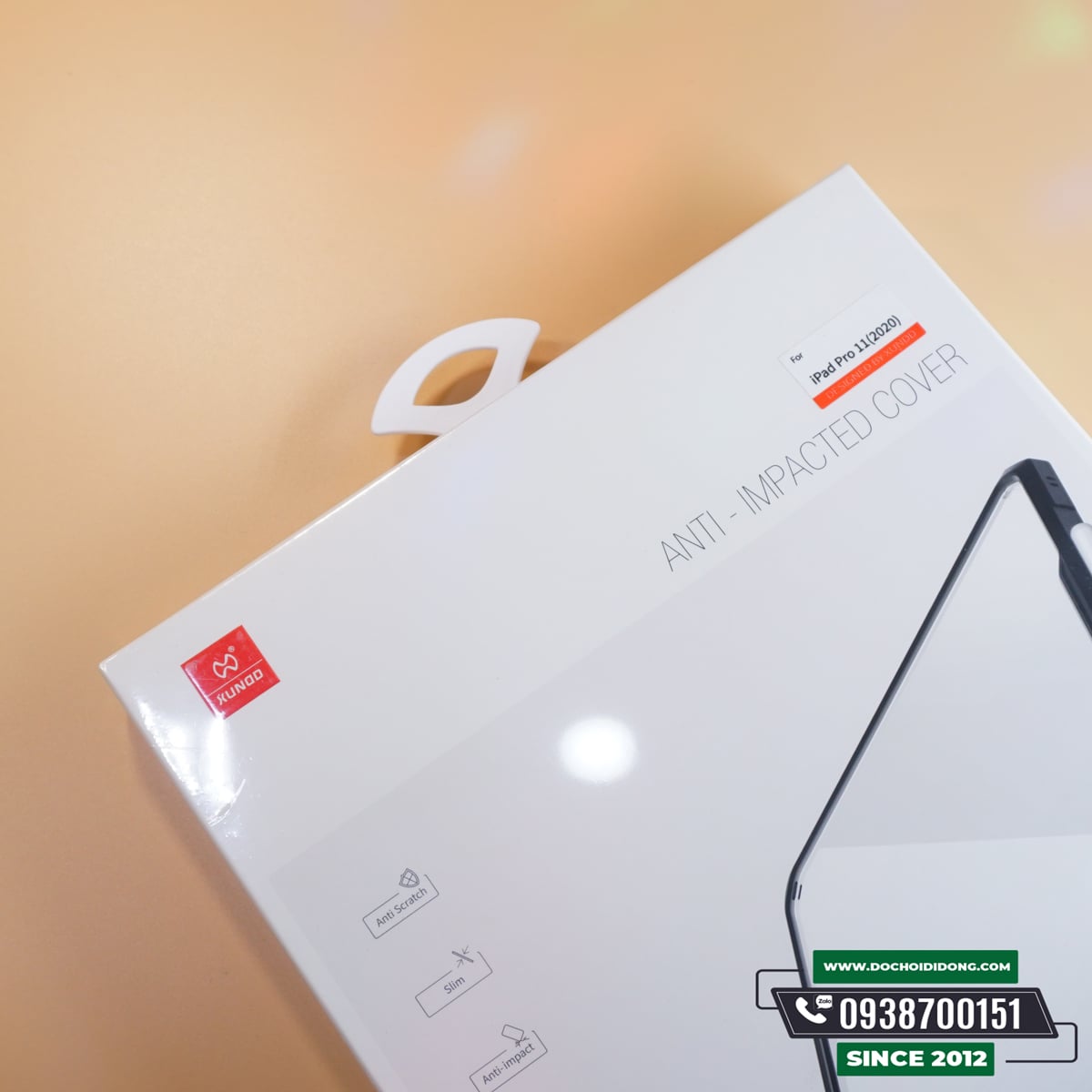 Ốp Lưng IPad Pro 2020 XUNDD Lưng Cứng Trong Viền Chống Sốc