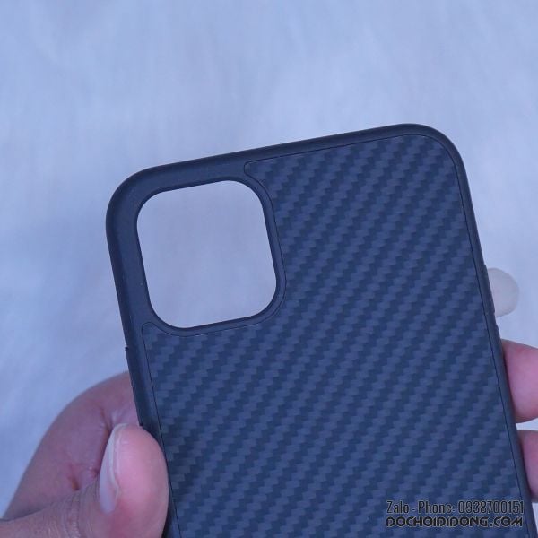 Ốp lưng iPhone 11 Pro Max Nillkin Carbon