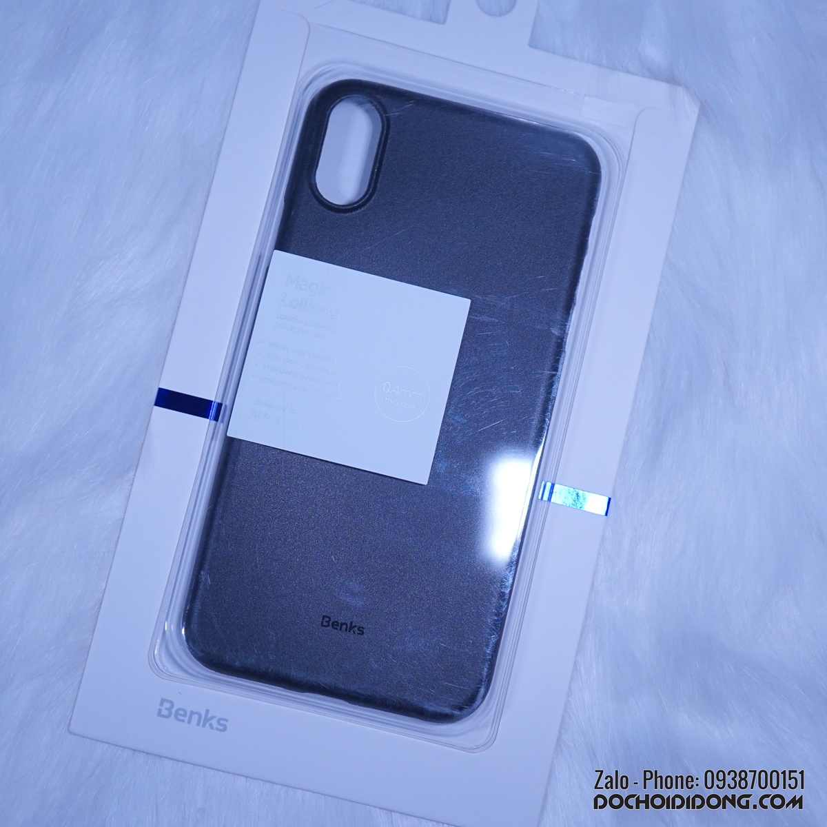 Ốp lưng iPhone XR Benks siêu mỏng 0.4mm