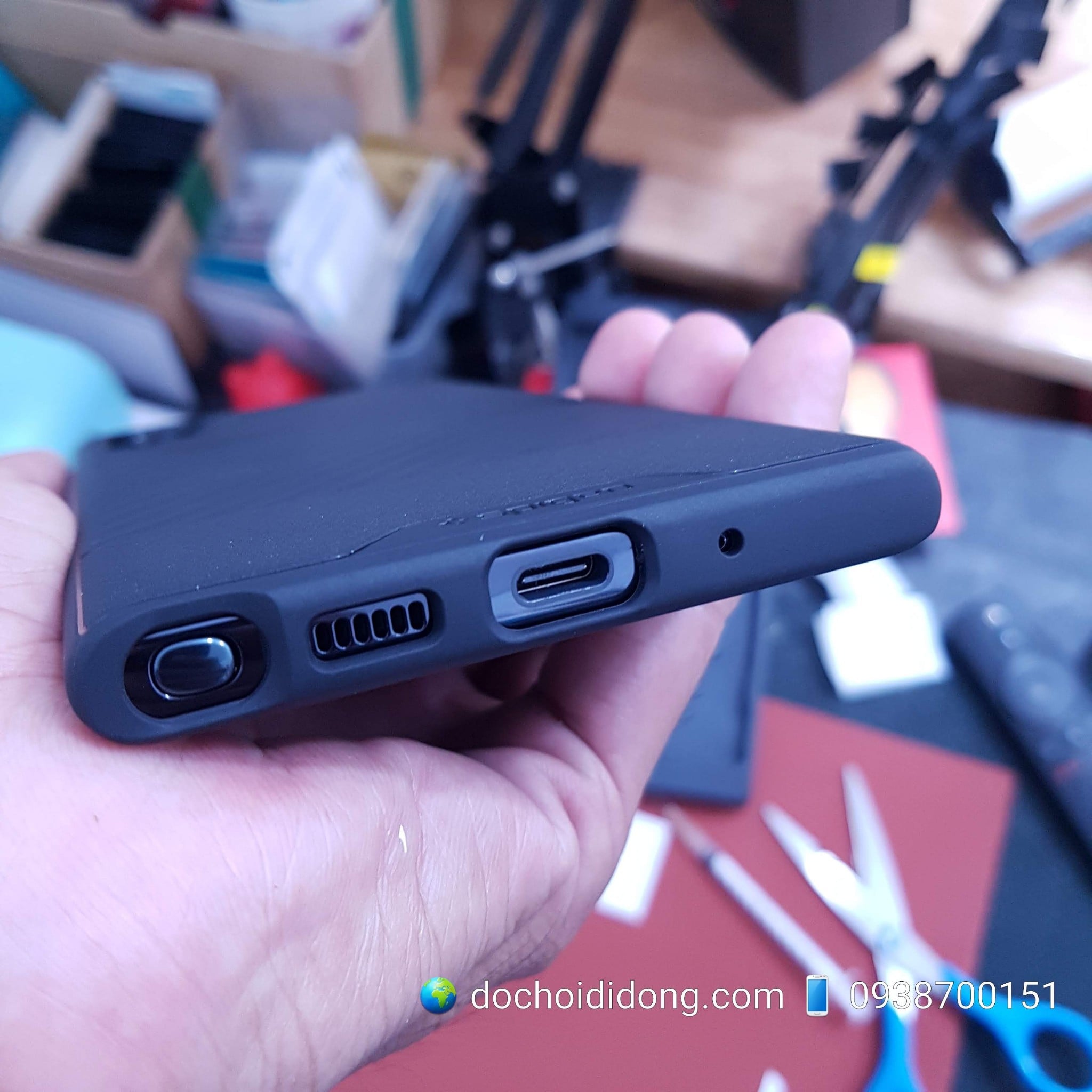 Ốp lưng Samsung Galaxy Note 10 Plus Spigen Core Armor chống sốc