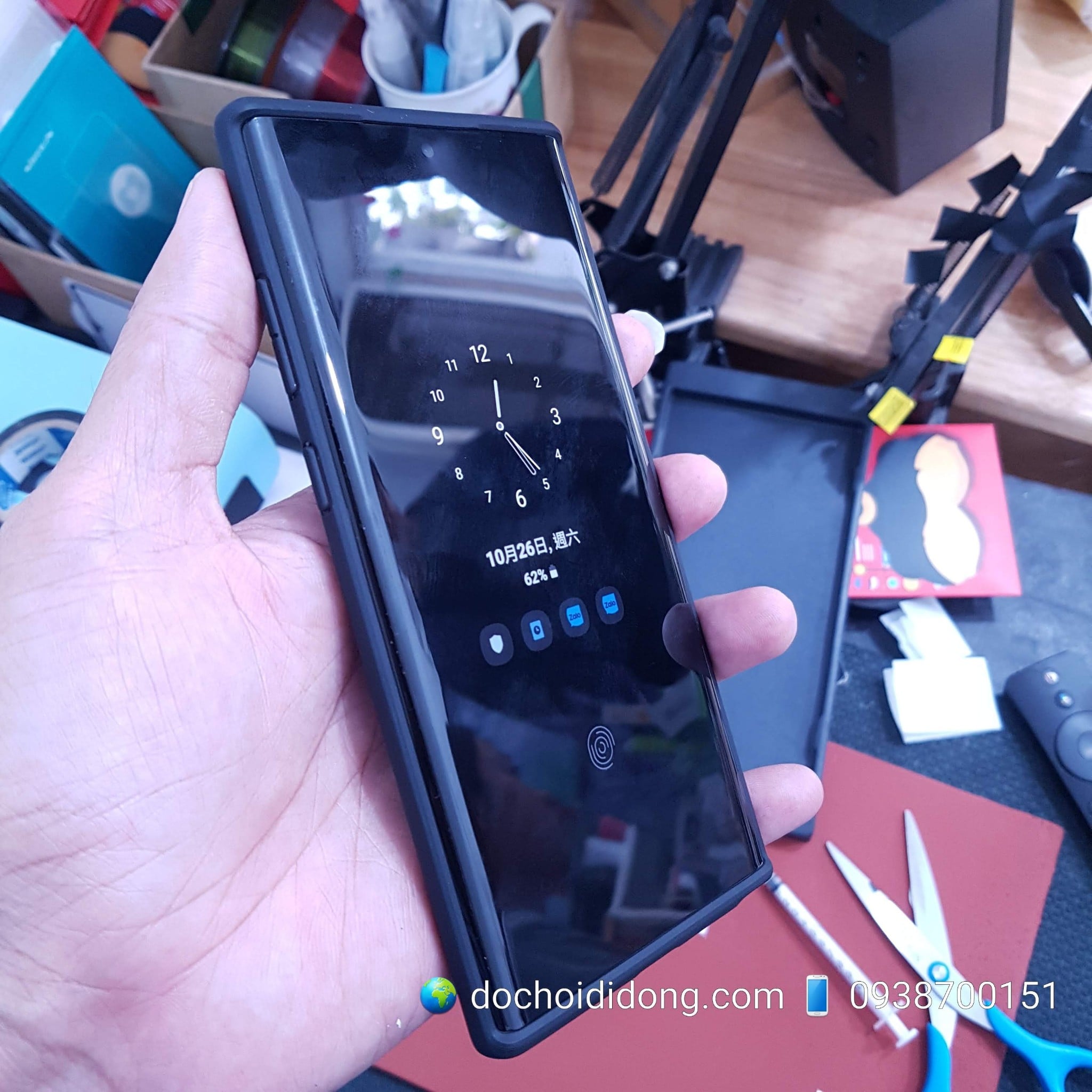 Ốp lưng Samsung Galaxy Note 10 Plus Spigen Core Armor chống sốc