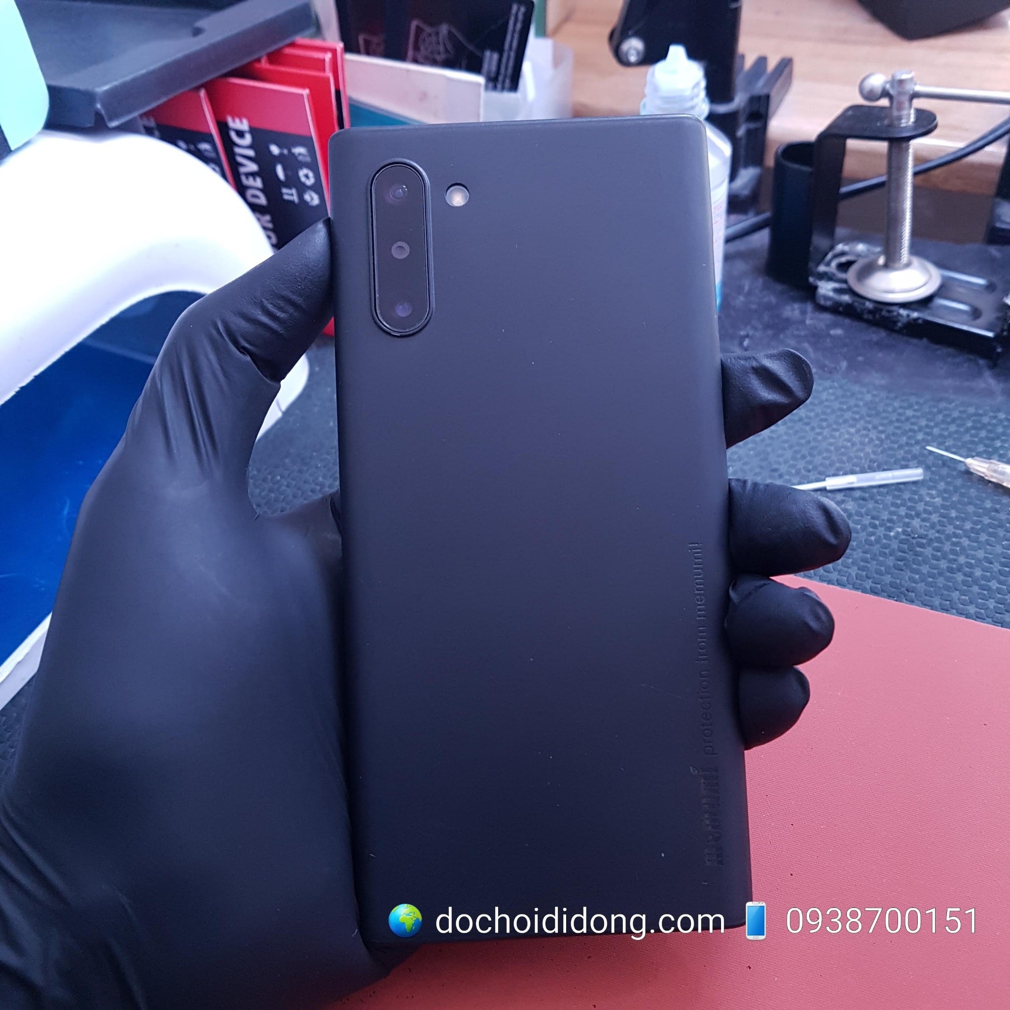 Ốp lưng Samsung Note 10 - Note 10 Plus Memumi siêu mỏng 0.3mm
