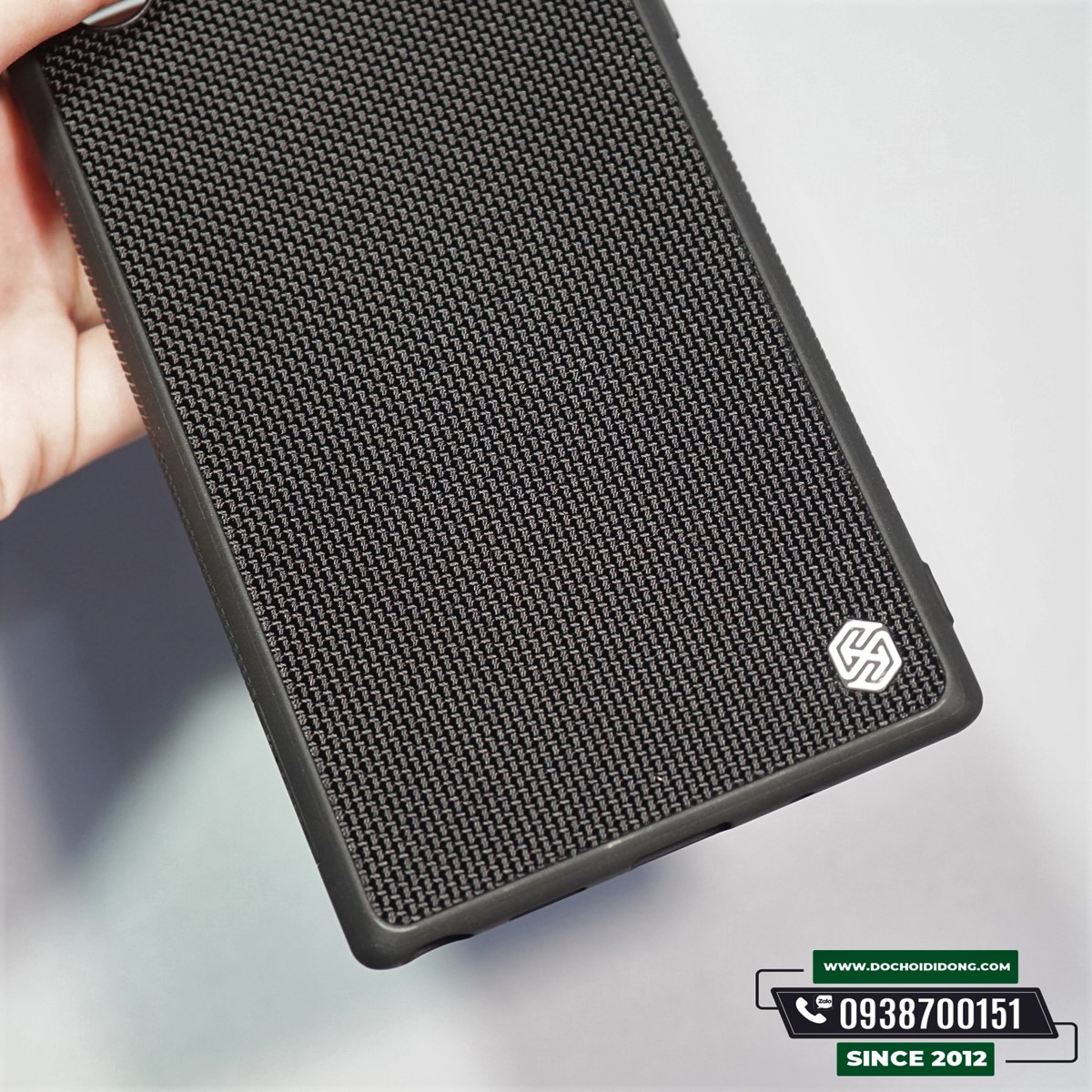 Ốp Lưng Samsung Note 10 Plus Nillkin Lưng Vải Bố