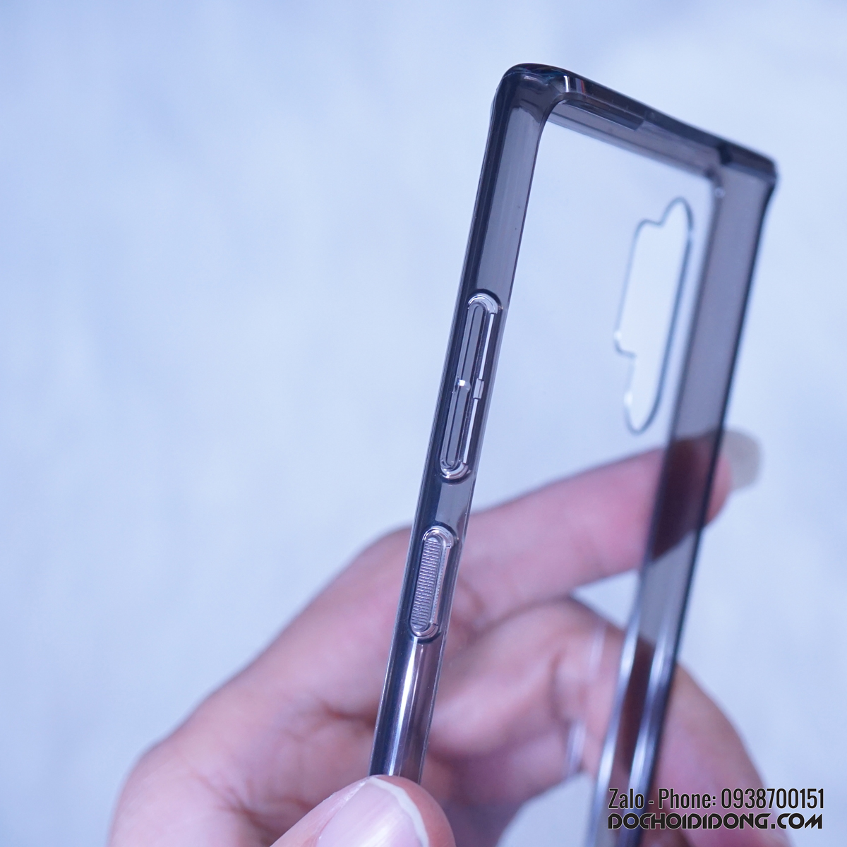 Ốp lưng Samsung Note 10 Plus Ringke Fusion chống sốc