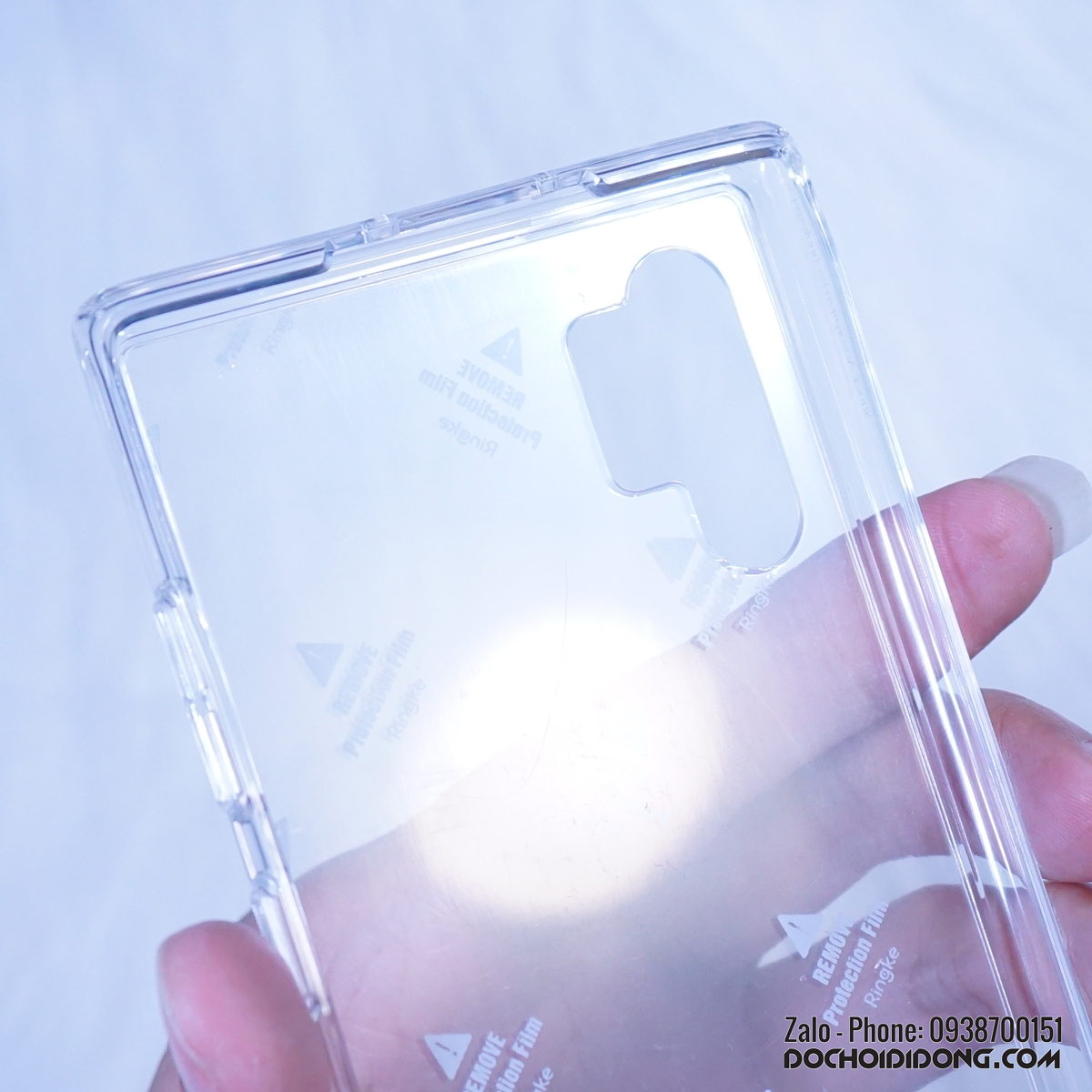 Ốp lưng Samsung Note 10 Plus Ringke Fusion chống sốc