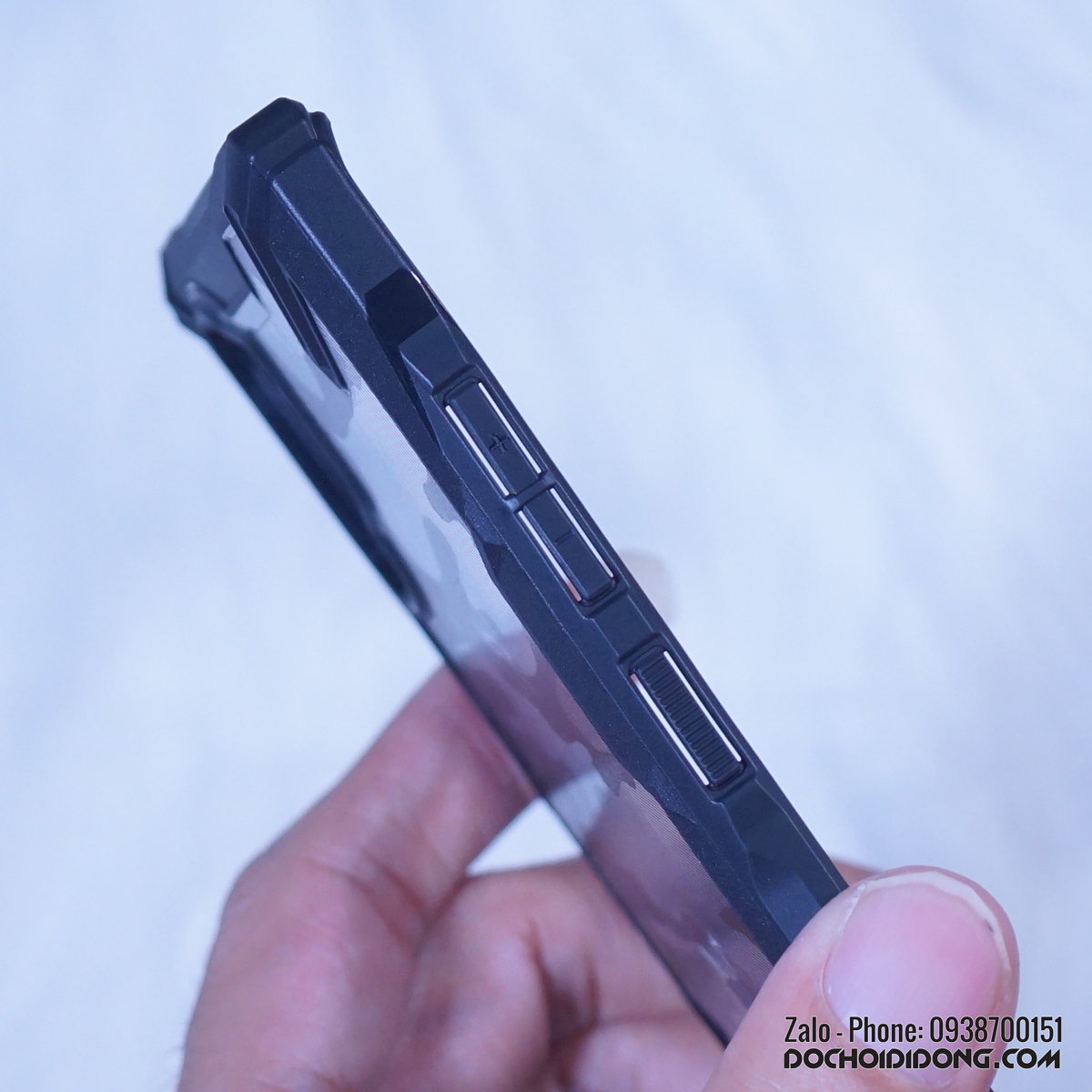 Ốp lưng Samsung Note 10 Plus Ringke Fusion X chống sốc