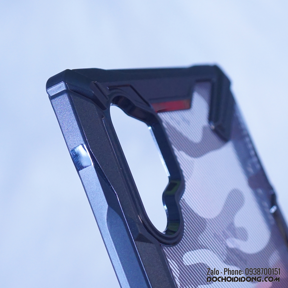 Ốp lưng Samsung Note 10 Plus Ringke Fusion X chống sốc