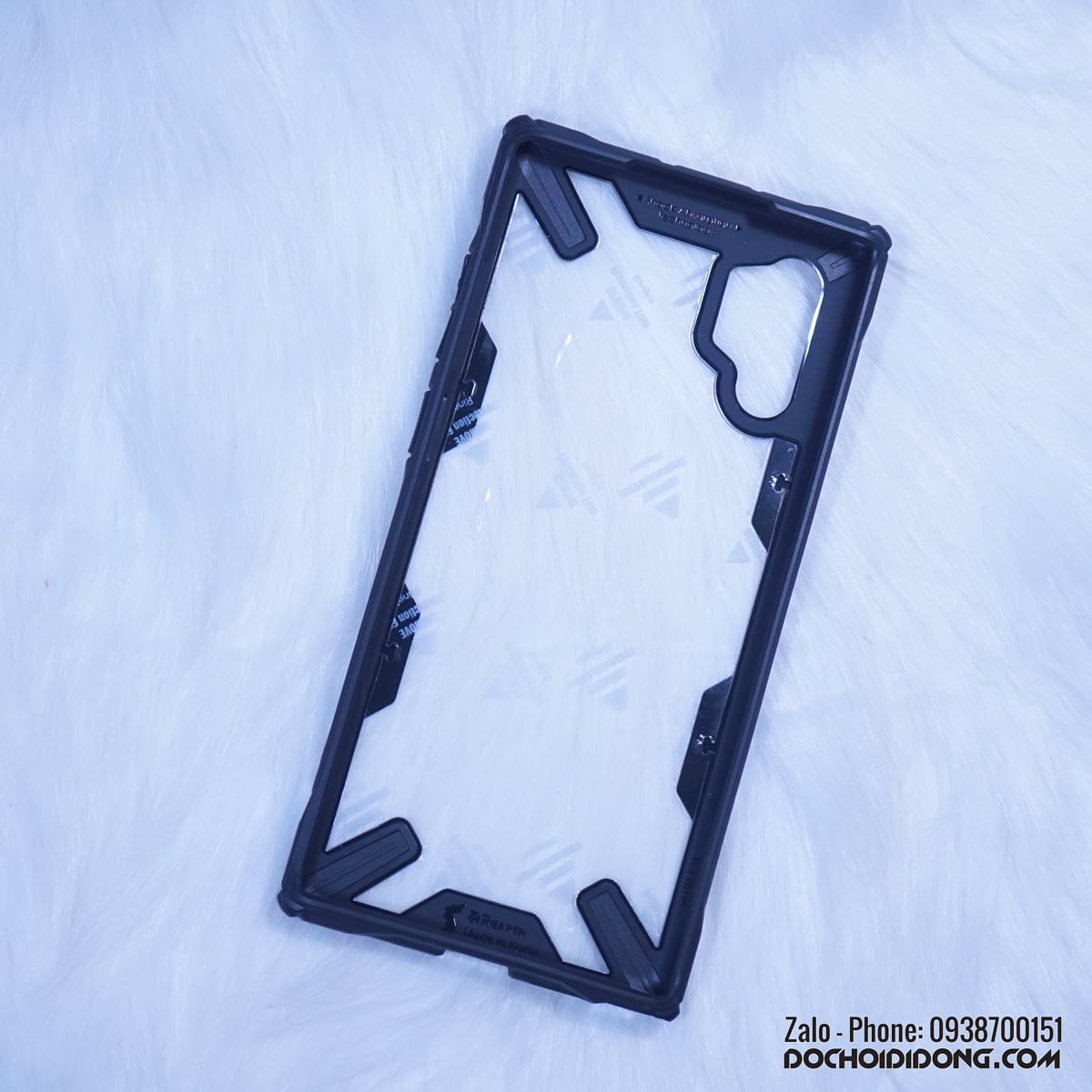 Ốp lưng Samsung Note 10 Plus Ringke Fusion X chống sốc