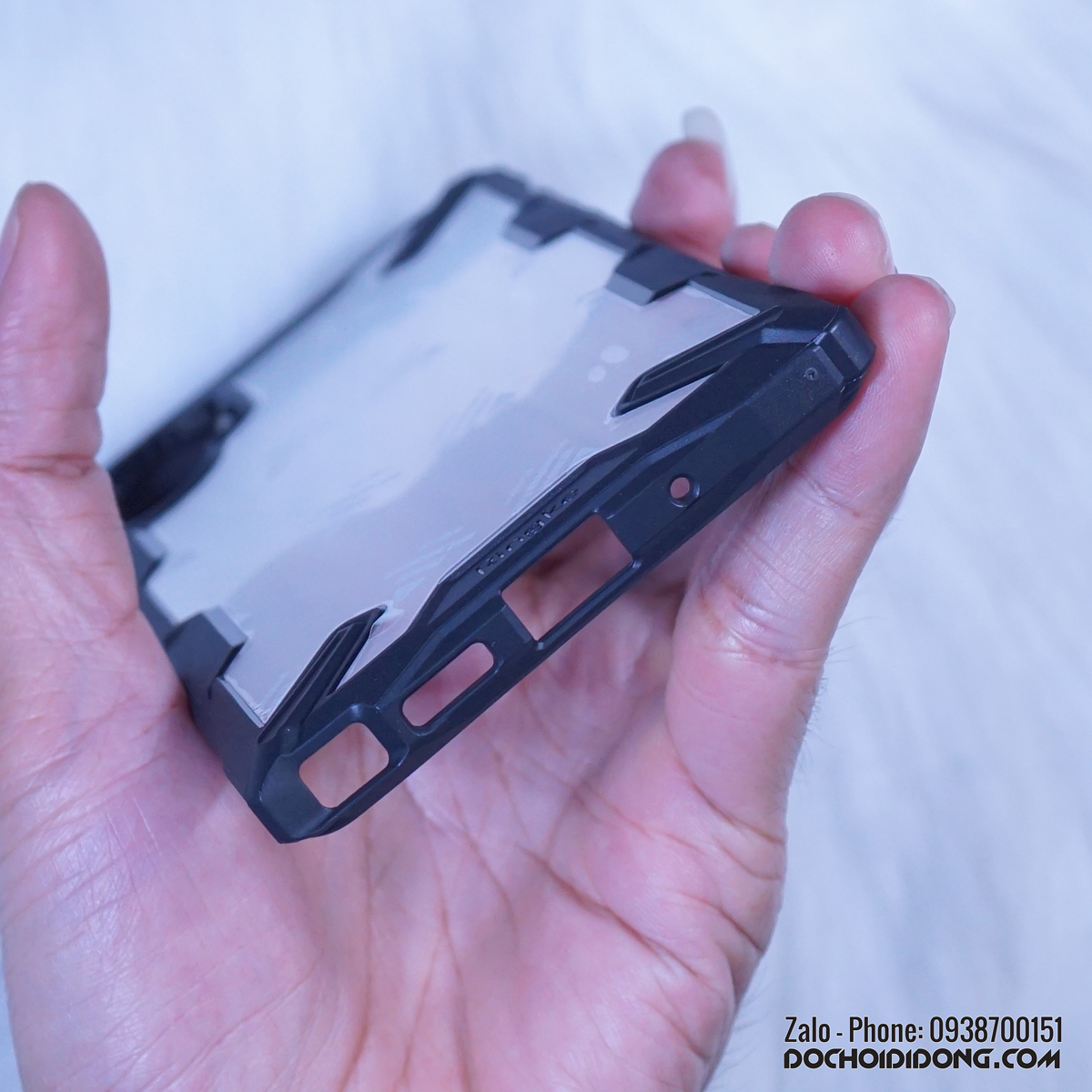 Ốp lưng Samsung Note 10 Plus Ringke Fusion X chống sốc