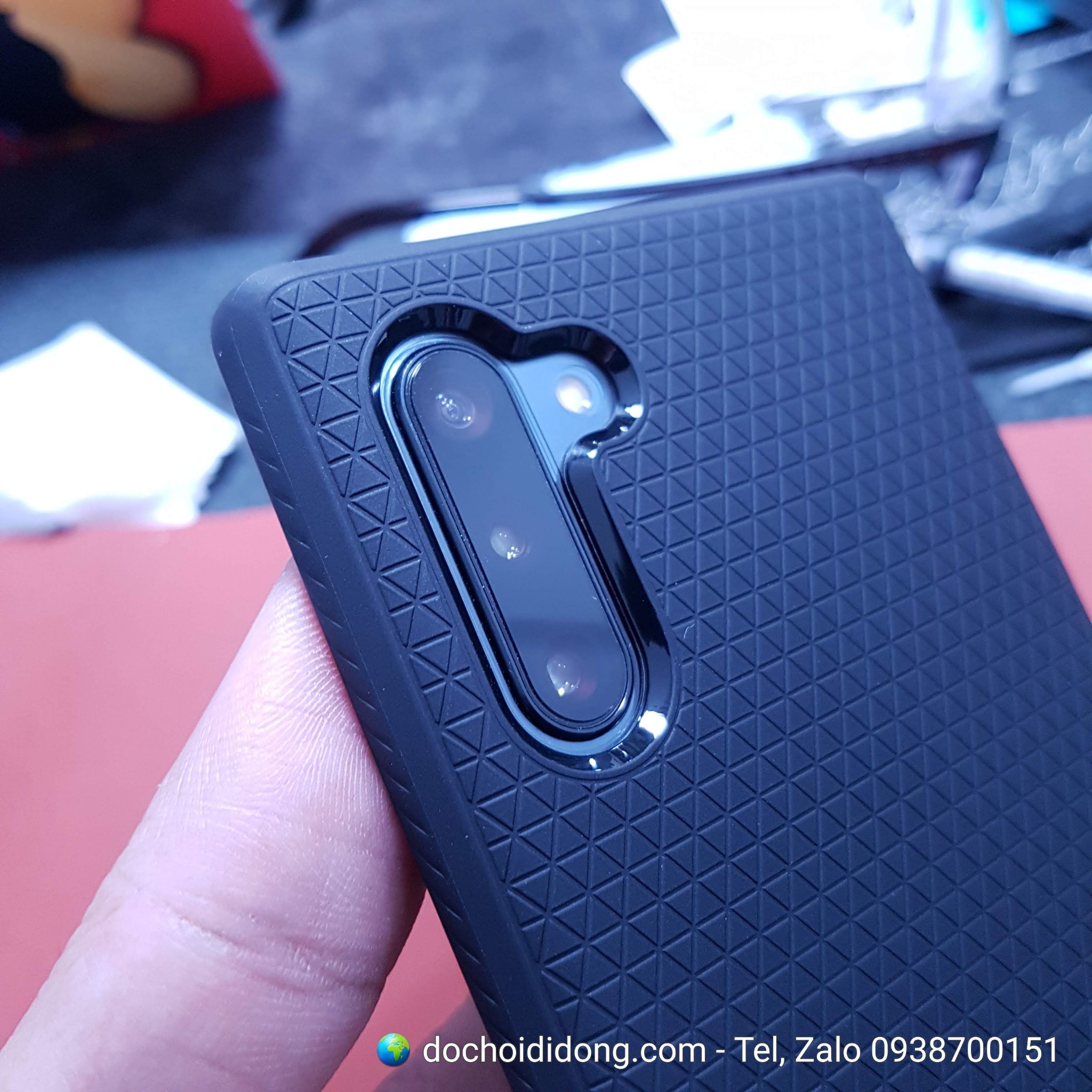 Ốp lưng Samsung Note 10 Spigen Liquid Air chống sốc