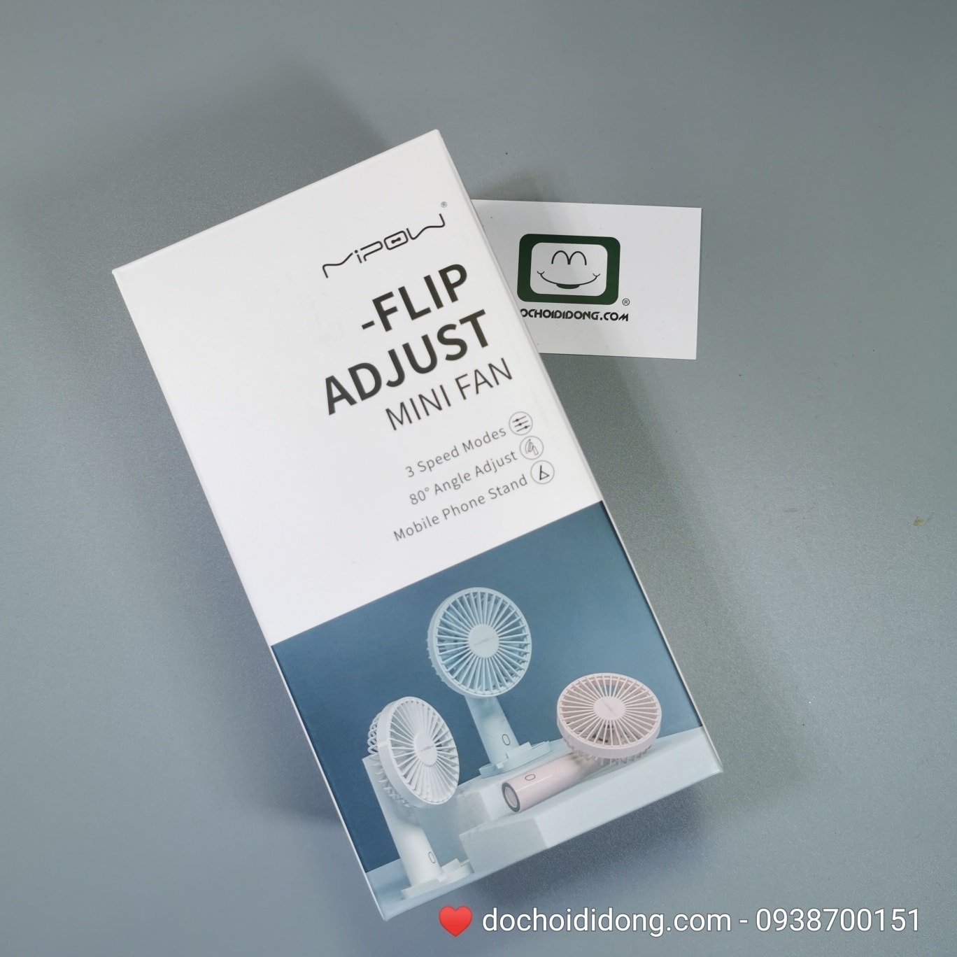 Quạt Cầm Tay Mini Mipow Flip Adjust
