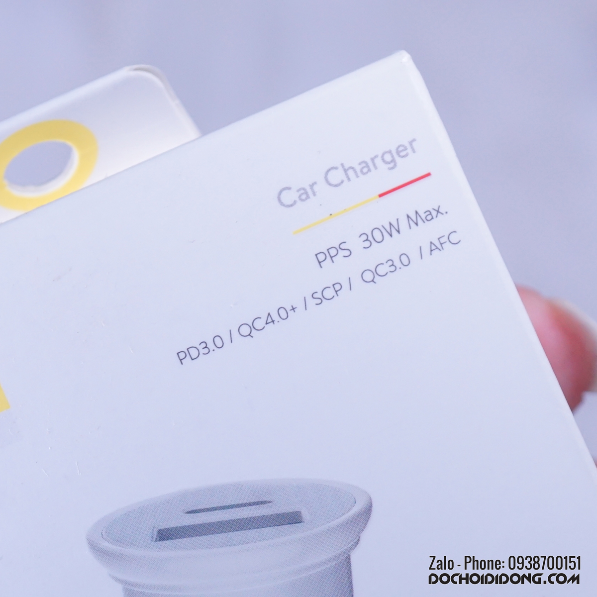 Tẩu sạc Baseus 30W dùng trên ô tô