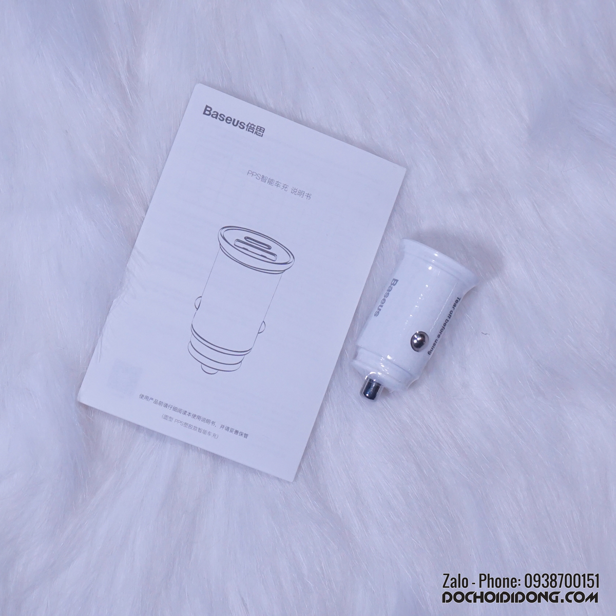 Tẩu sạc Baseus 30W dùng trên ô tô