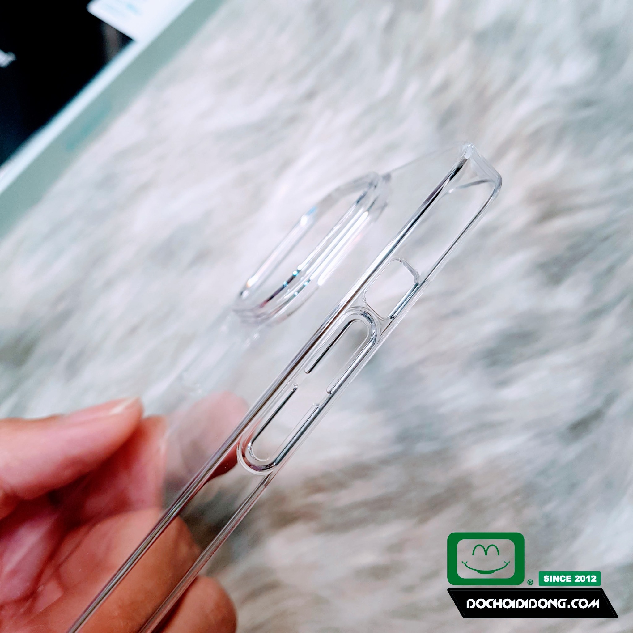 Ốp Lưng IPhone 13 Pro Memumi Siêu Mỏng 0.3mm, Chống Bẩn, Trong Suốt