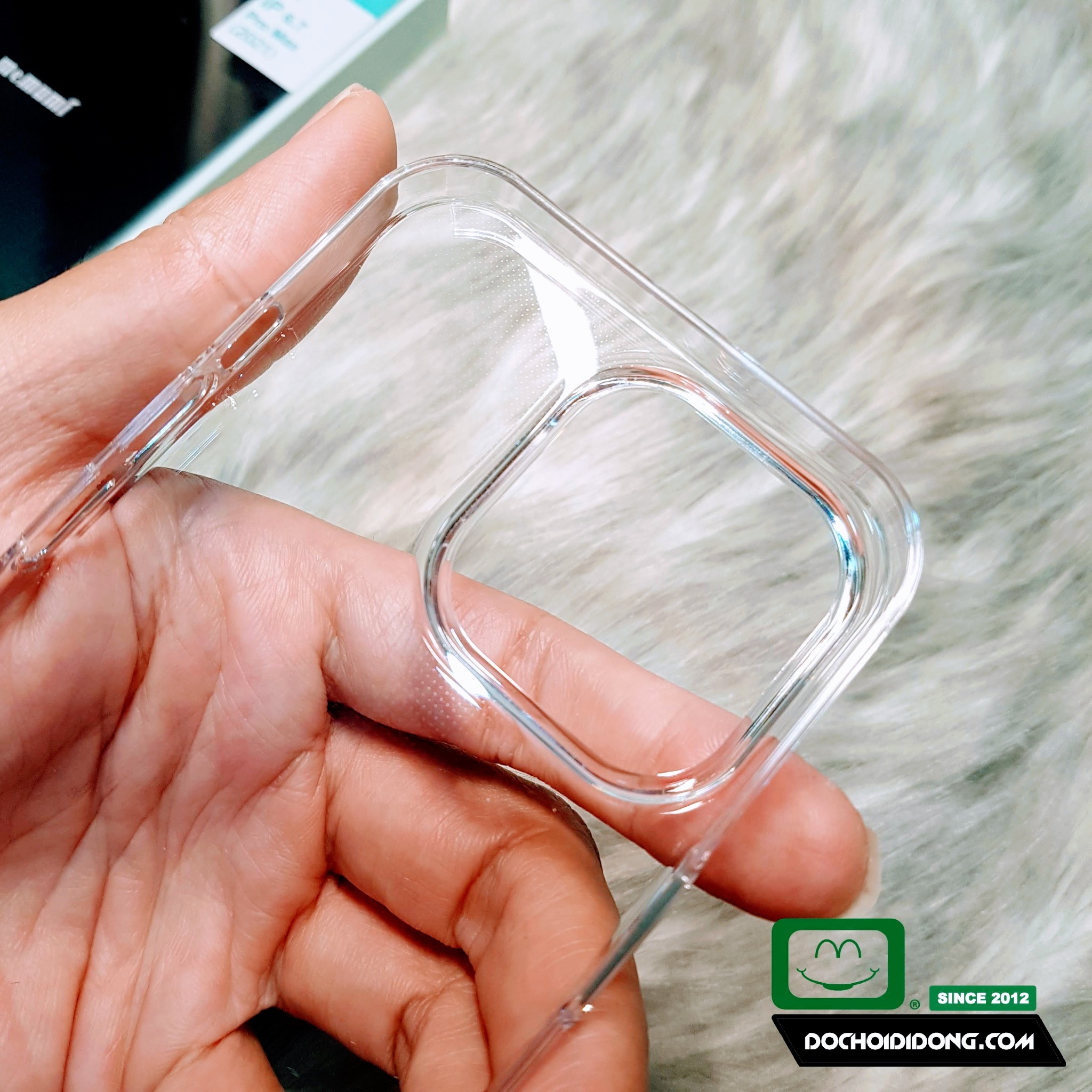 Ốp Lưng IPhone 13 Pro Memumi Siêu Mỏng 0.3mm, Chống Bẩn, Trong Suốt