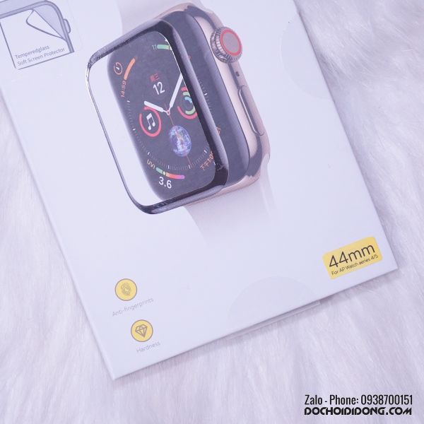 Miếng dán cường lực dẻo Polyme dành cho đồng hồ Apple Watch 38 40 42 44mm hiệu Baseus