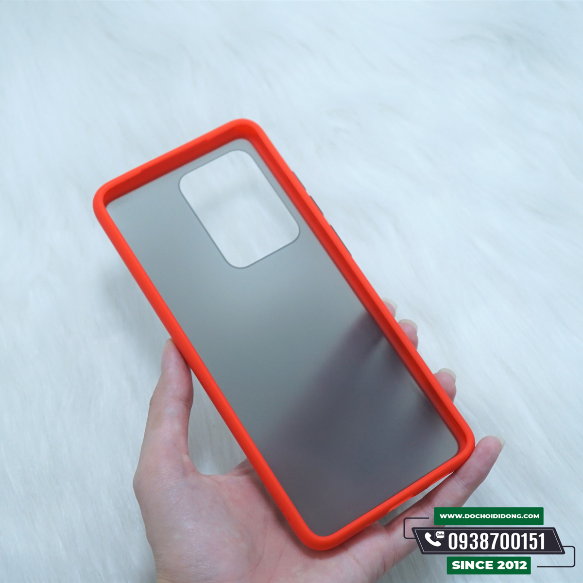 Ốp lưng Samsung S20 Plus / S20 Ultra viền màu lưng nhám trong chống sốc