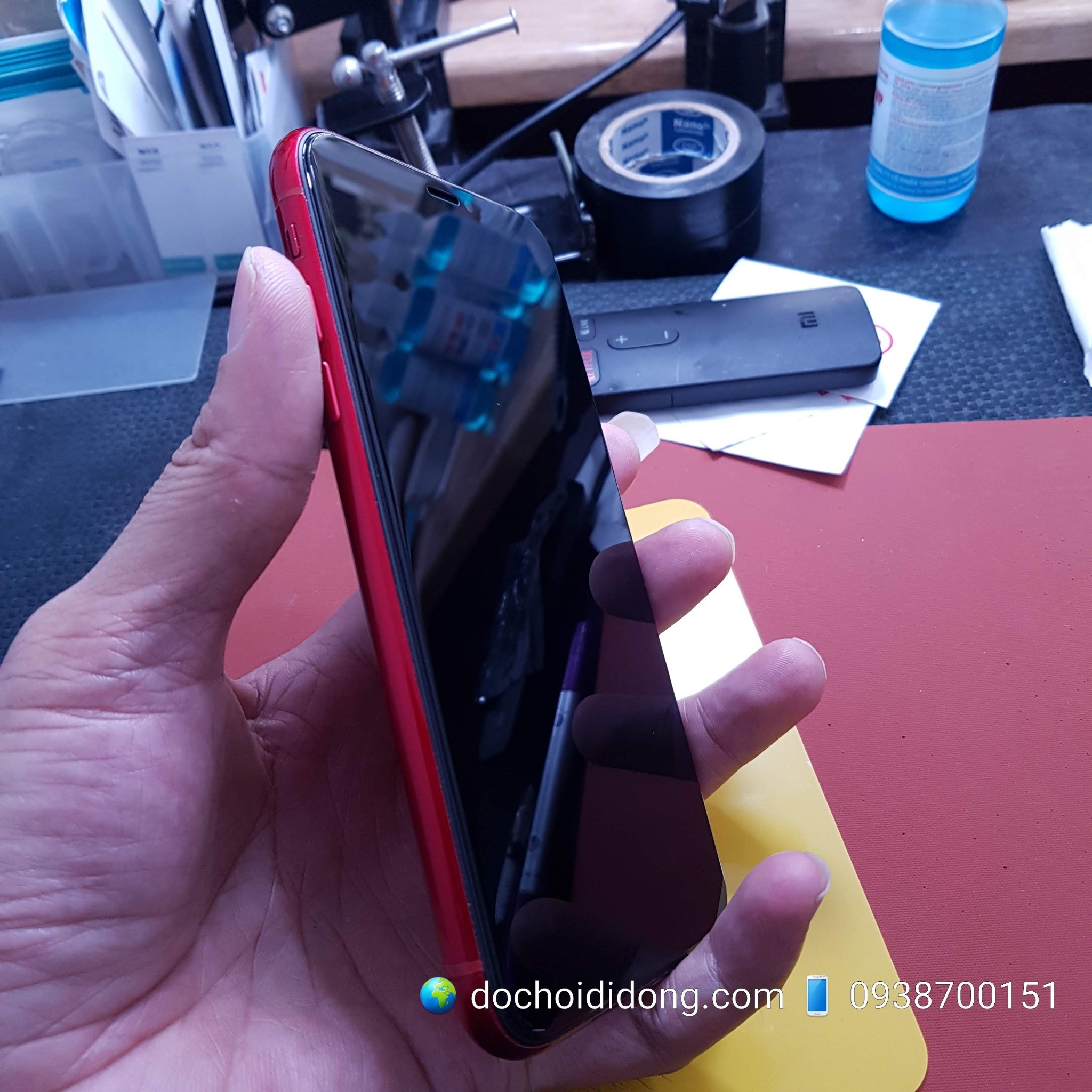 Miếng dán cường lực chống nhìn trộm iPhone XR Baseus chính hãng full màn hình