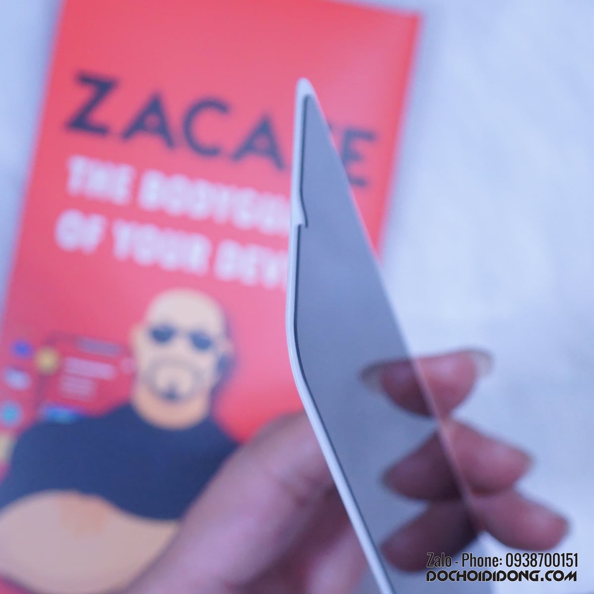 Dán cường lực chống nhìn trộm Xiaomi Mi 9 Zacase Anti Spy full màn hình