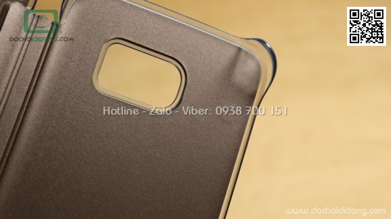 Bao da Clear View Samsung S7 Edge chính hãng