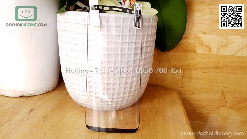 Miếng dán cường lực dẻo full màn hình Samsung S9 Zacase 3D