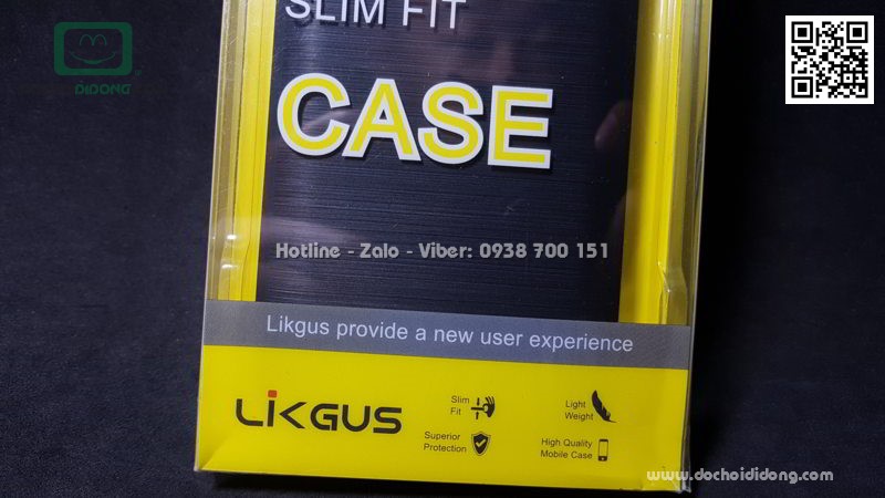 Ốp lưng Samsung J6 Likgus chống sốc vân kim loại