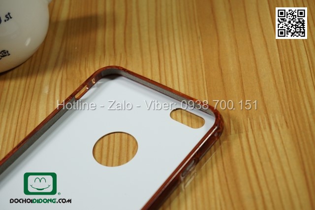 Ốp lưng iPhone 6 Plus giả gỗ cao cấp