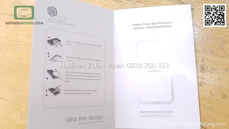 Ốp lưng iPhone XS Nillkin vân sần