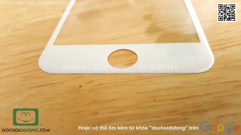 Miếng dán màn hình iPhone 7 Baseus full màn hình 9H