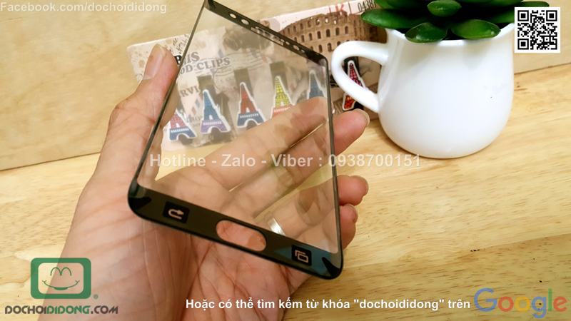 Miếng dán cường lực Samsung Galaxy Note 7 KYK full màn hình 9H