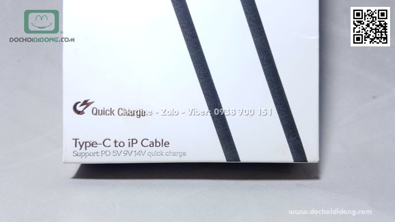 Cáp sạc Baseus Type C ra Lightning