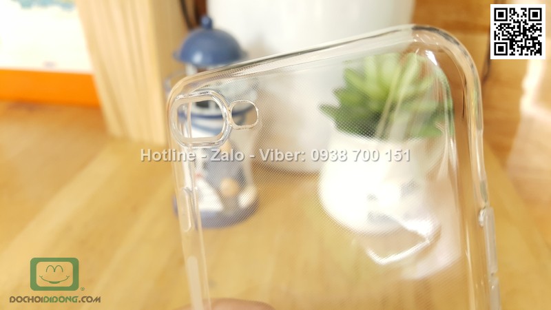 Ốp lưng iPhone 8 Plus Ou dẻo trong siêu mỏng