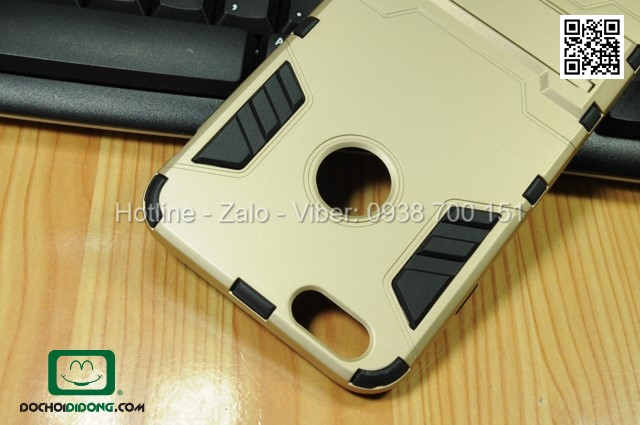 Ốp lưng iPhone 6 Plus Iron Man chống sốc có chống lưng