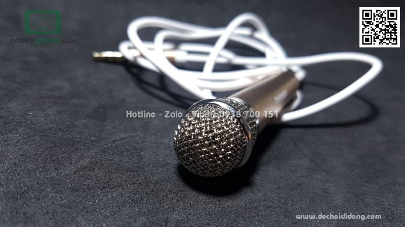 Micro karaoke Remax K01 cho điện thoại máy tính bảng và PC