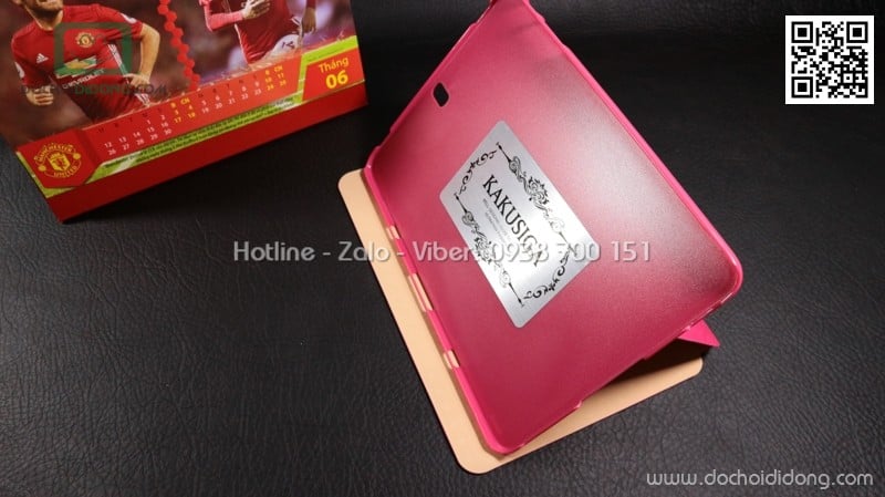 Bao da Samsung Tab S3 Kaku da trơn