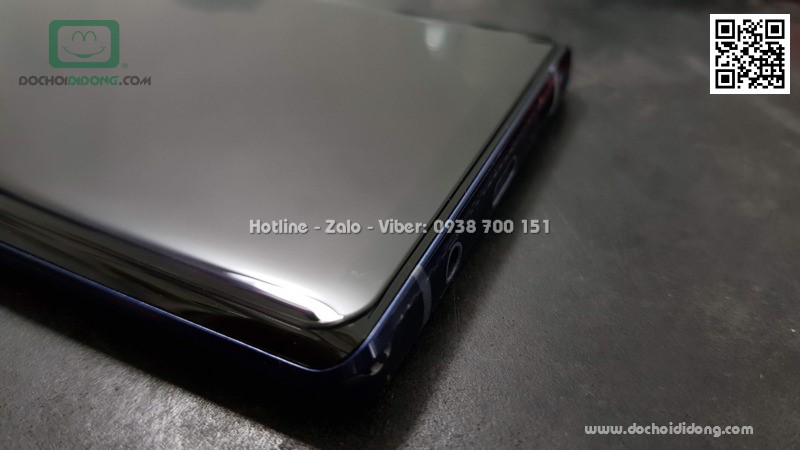 Miếng dán cường lực Samsung Note 9 Zacase trong suốt keo UV cao cấp