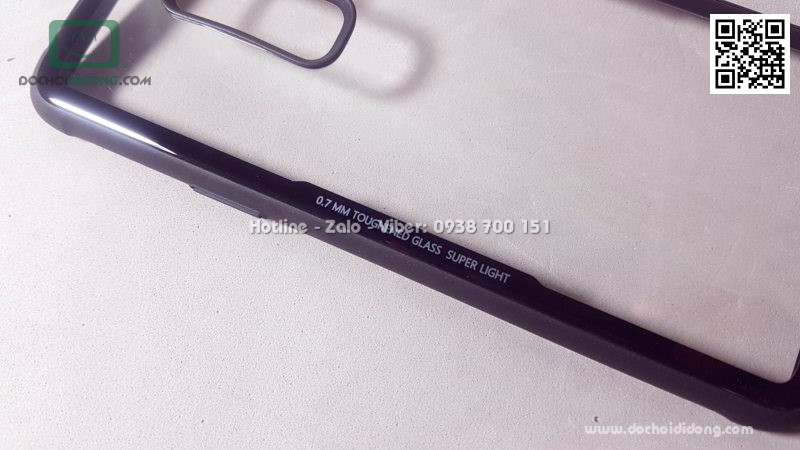 Ốp lưng Samsung S9 Plus Likgus lưng kính viền dẻo