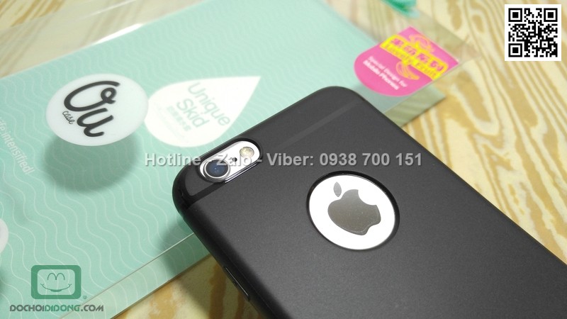 Ốp lưng iPhone 6 6s Ou dẻo đen siêu mỏng