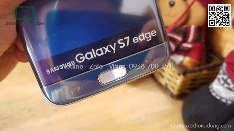 Miếng dán cường lực dẻo Samsung S7 Edge Zacase 3D kèm dán sau