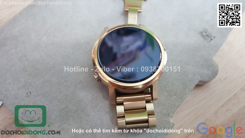 Miếng dán cường lực đồng hồ Moto 360 42mm Gor 9H