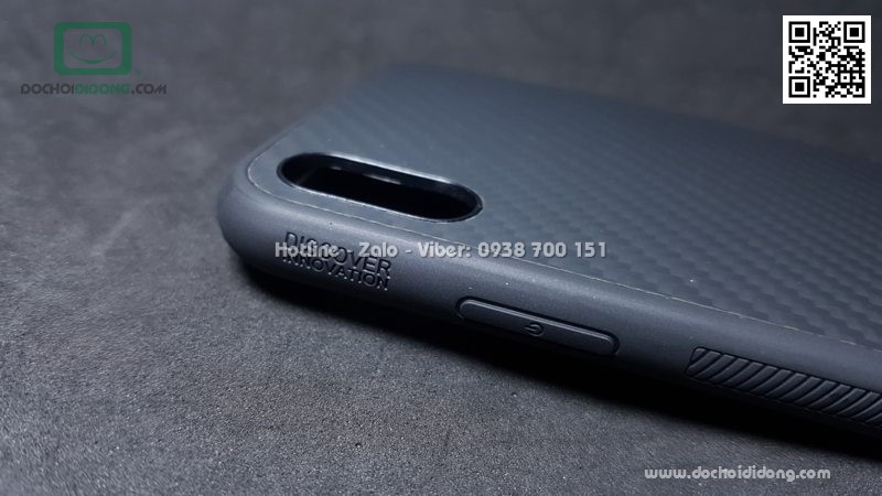 Ốp lưng iPhone XS Max Nillkin carbon