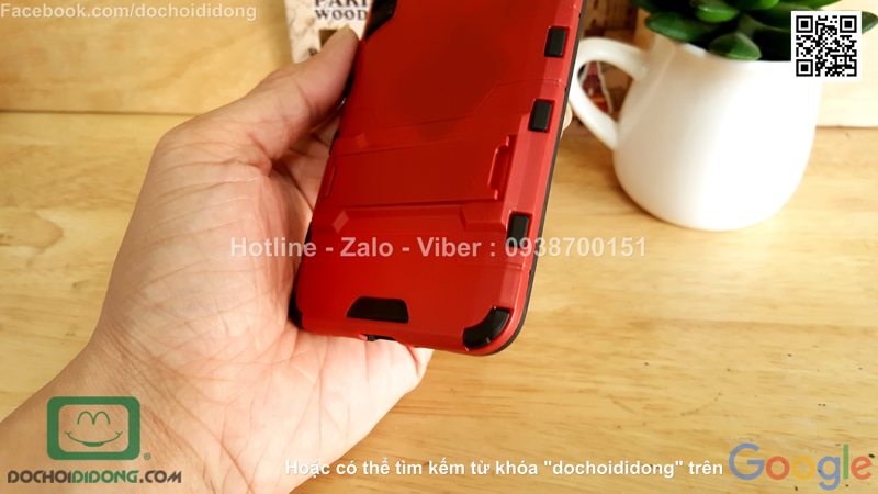 Ốp lưng Xiaomi Mi5 Iron Man chống sốc có chống lưng