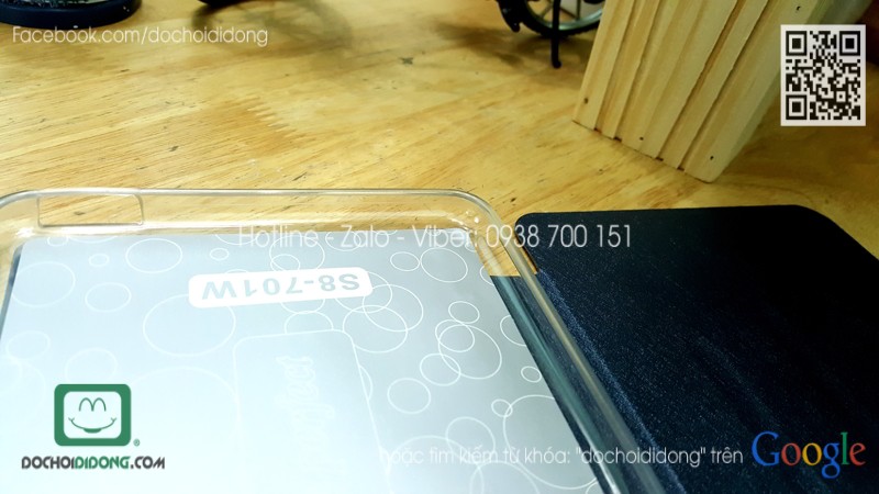 Bao da Huawei S8 701w da sần