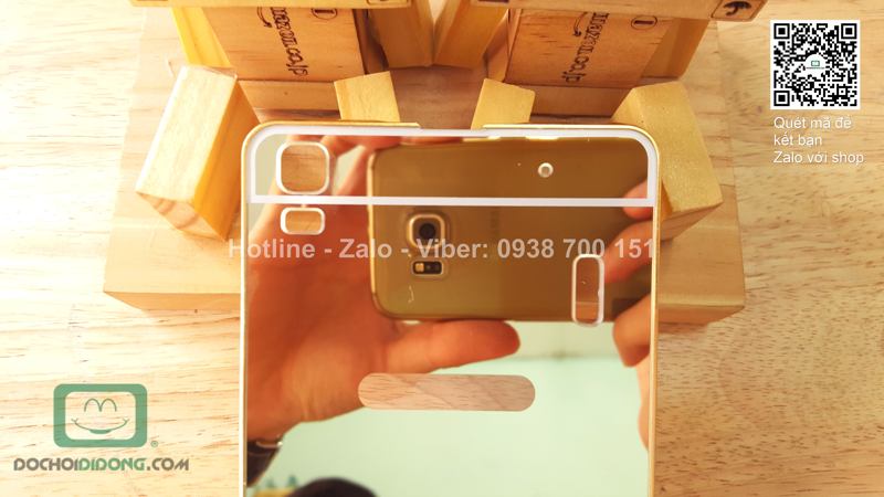 Ốp lưng Lenovo A7000 K3 Note viền nhôm lưng tráng thủy
