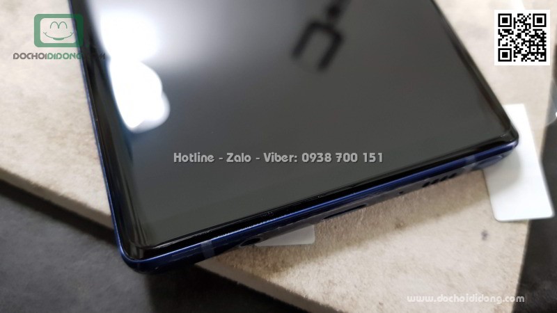 Miếng dán cường lực Samsung Note 9 Zacase trong suốt keo UV cao cấp