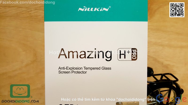 Miếng dán cường lực iPhone 8 Nillkin Amazing H+ Pro