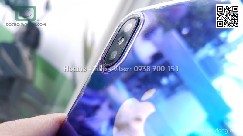 Ốp lưng iPhone X Baseus hào quang