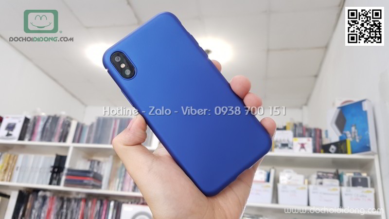 Ốp lưng iPhone X Zacase dẻo nhung